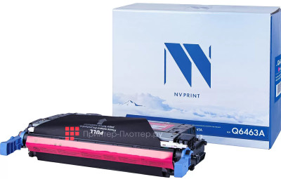 Картридж NVP совместимый NV-Q6463A Magenta для HP Color LaserJet CM4730/ CM4730f/ CM4730fm/ CM4730fsk/ 4730x (12000k)