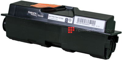 Тонер-картридж SAKURA TK130 для Kyocera Mita (black), 7200 стр. (PP051894)